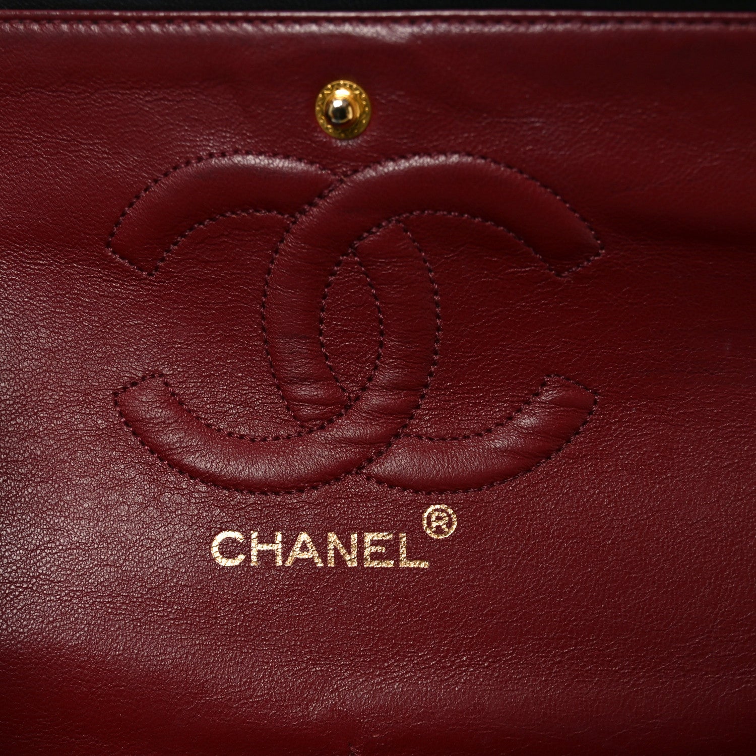 Chanel Lambskin Quilted Small Double Flap Black