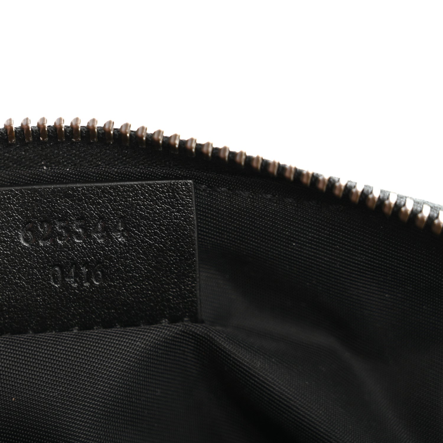 Gucci Calfskin Matelasse GG Marmont Pouch Cosmetic Case Black