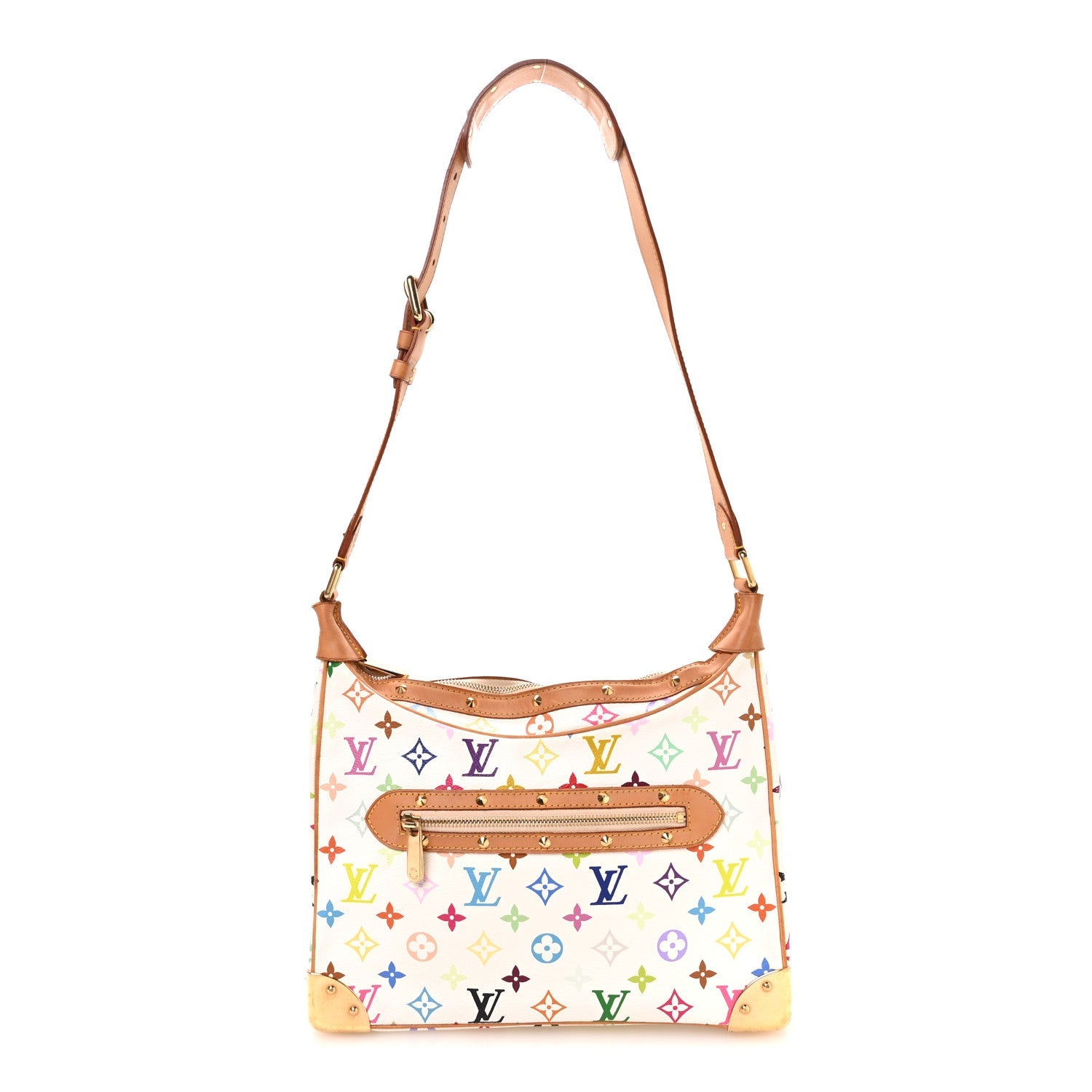 Louis Vuitton Monogram Multicolor Boulogne White