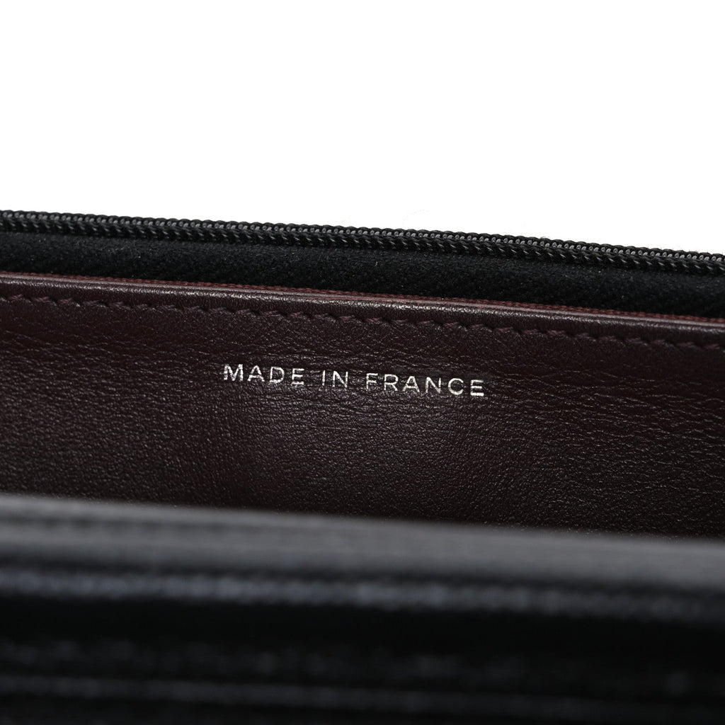 Chanel Caviar Quilted Wallet on Chain WOC Black