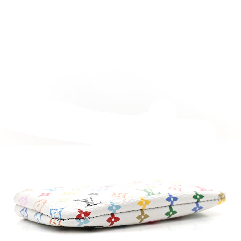 Louis Vuitton LV X TM Monogram Multicolor Key Pouch White
