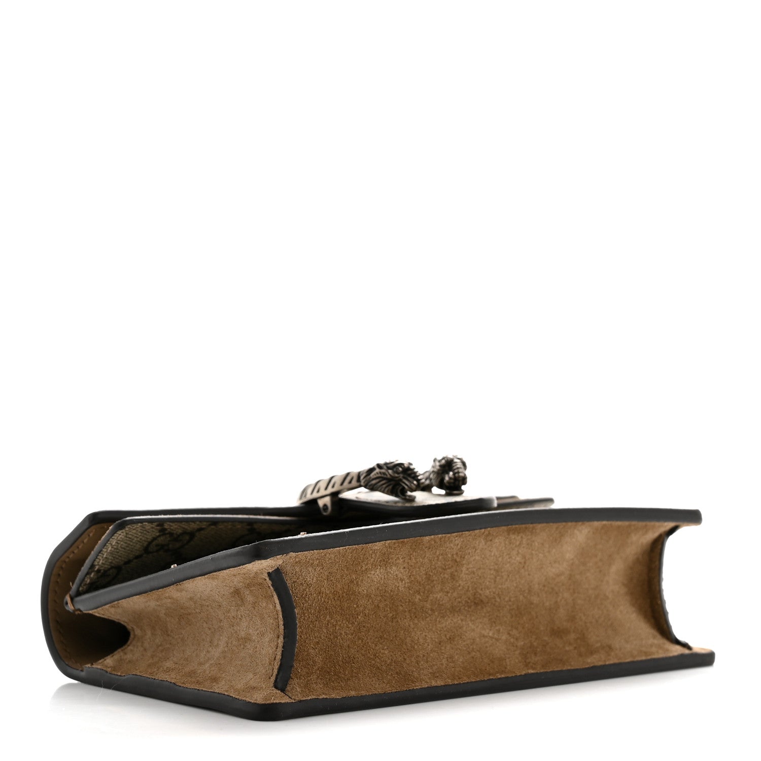 Gucci GG Supreme Monogram Super Mini Dionysus Shoulder Bag Taupe
