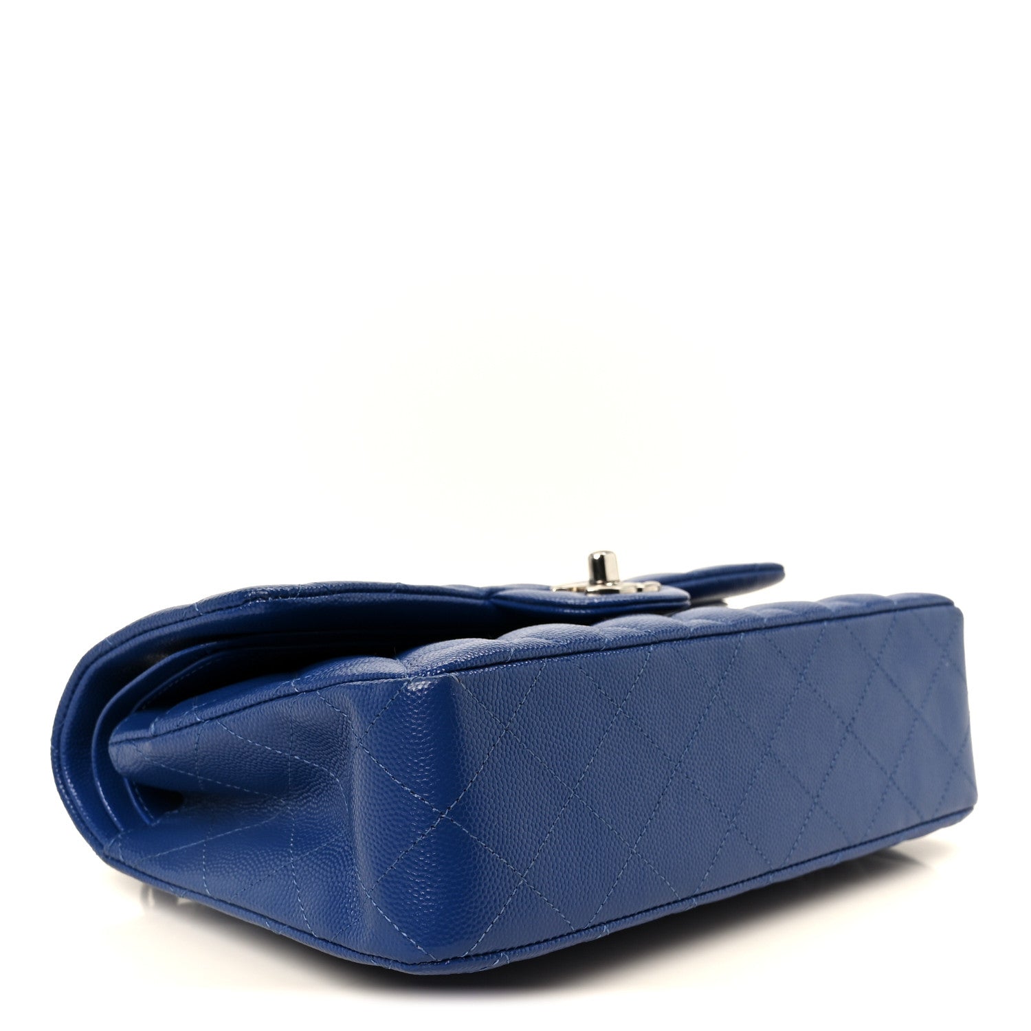 Chanel Caviar Quilted Small Double Flap Blue