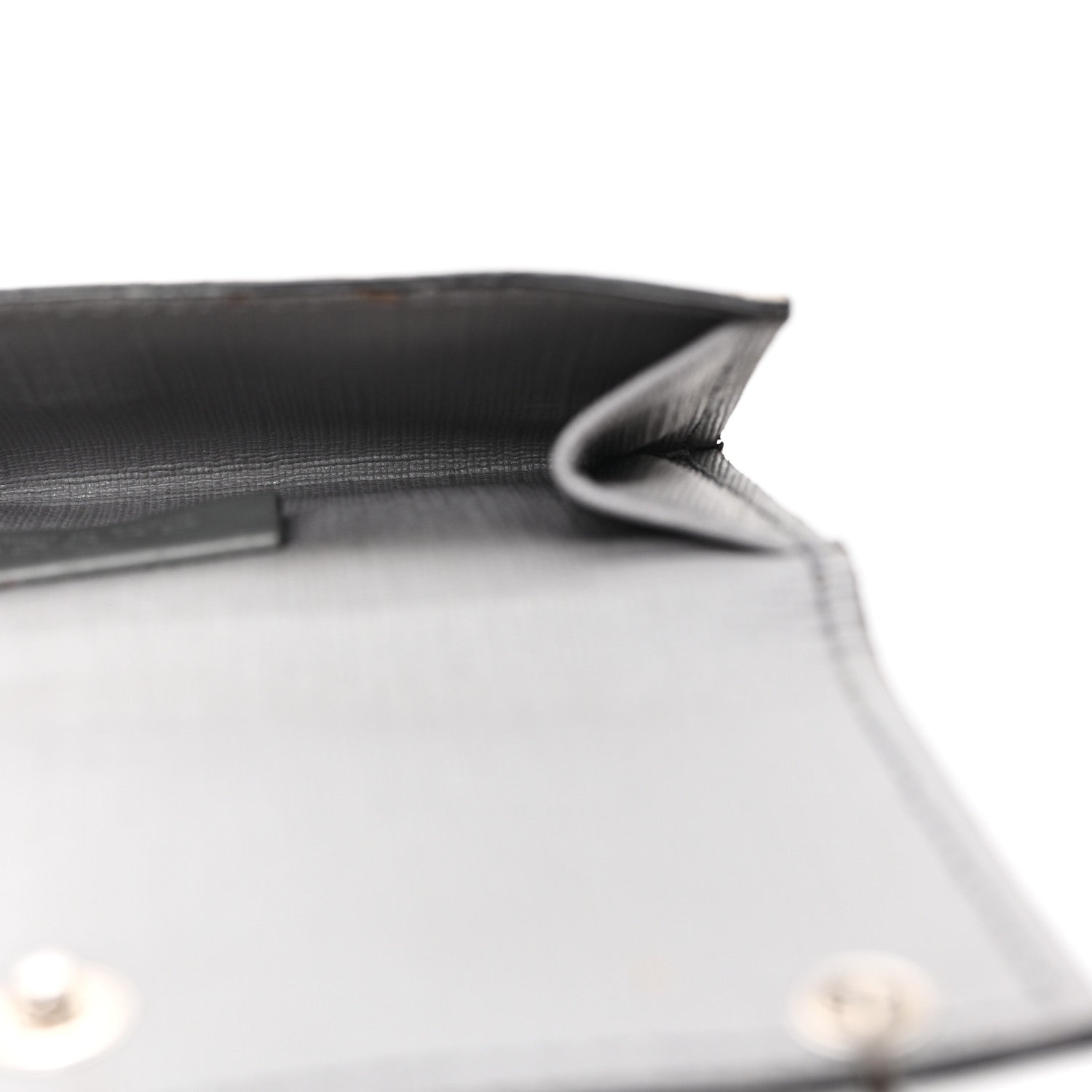Gucci GG Supreme Monogram GG Pierce French Flap Wallet Ecru Grigio