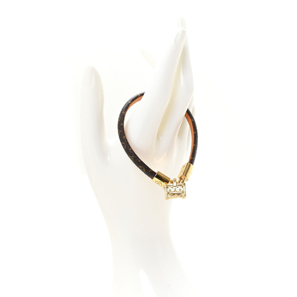 Louis Vuitton Monogram Petit Malle Bracelet 19