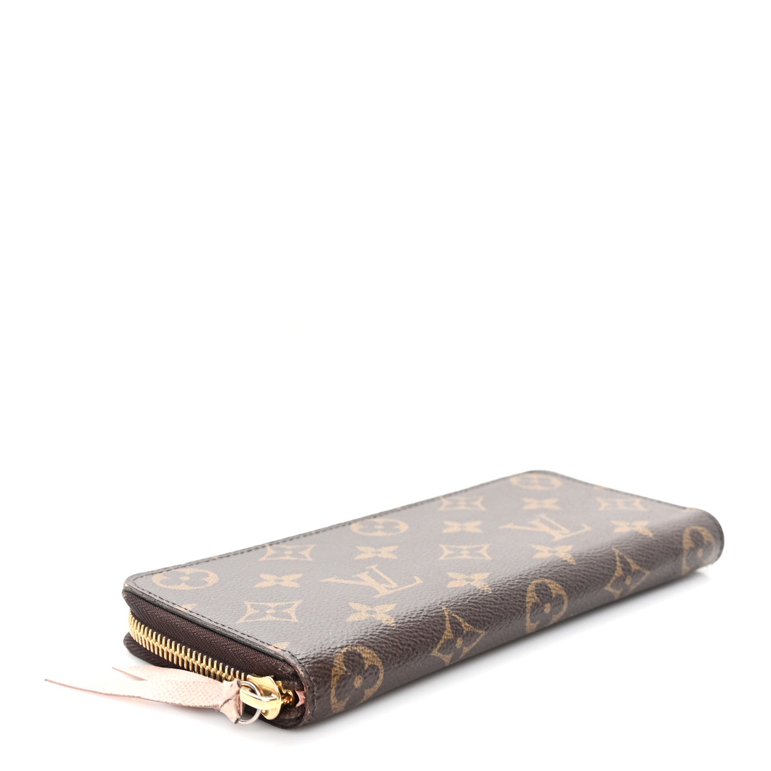 Louis Vuitton Monogram Clemence Wallet Rose Ballerine