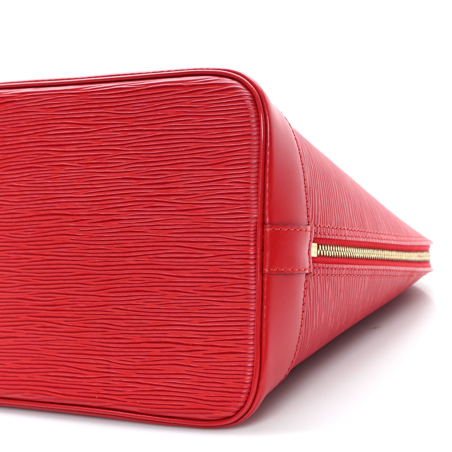 Louis Vuitton Epi Alma PM Castillan Red