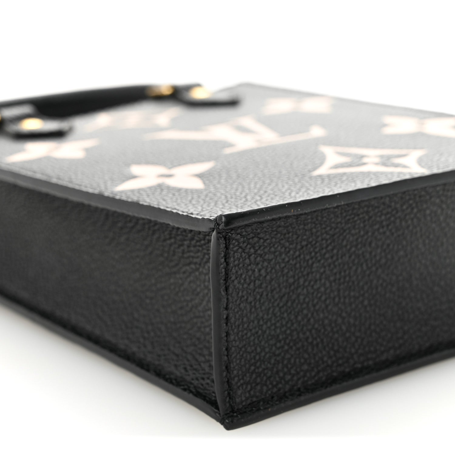 Louis Vuitton Empreinte Monogram Giant Petit Sac Plat Black Beige