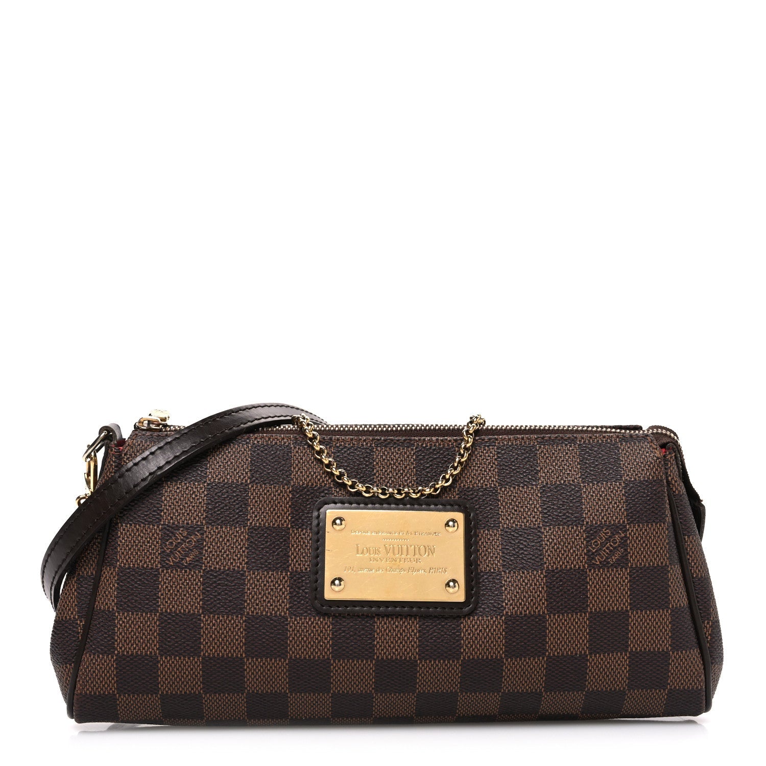 Louis Vuitton Damier Ebene Eva Clutch
