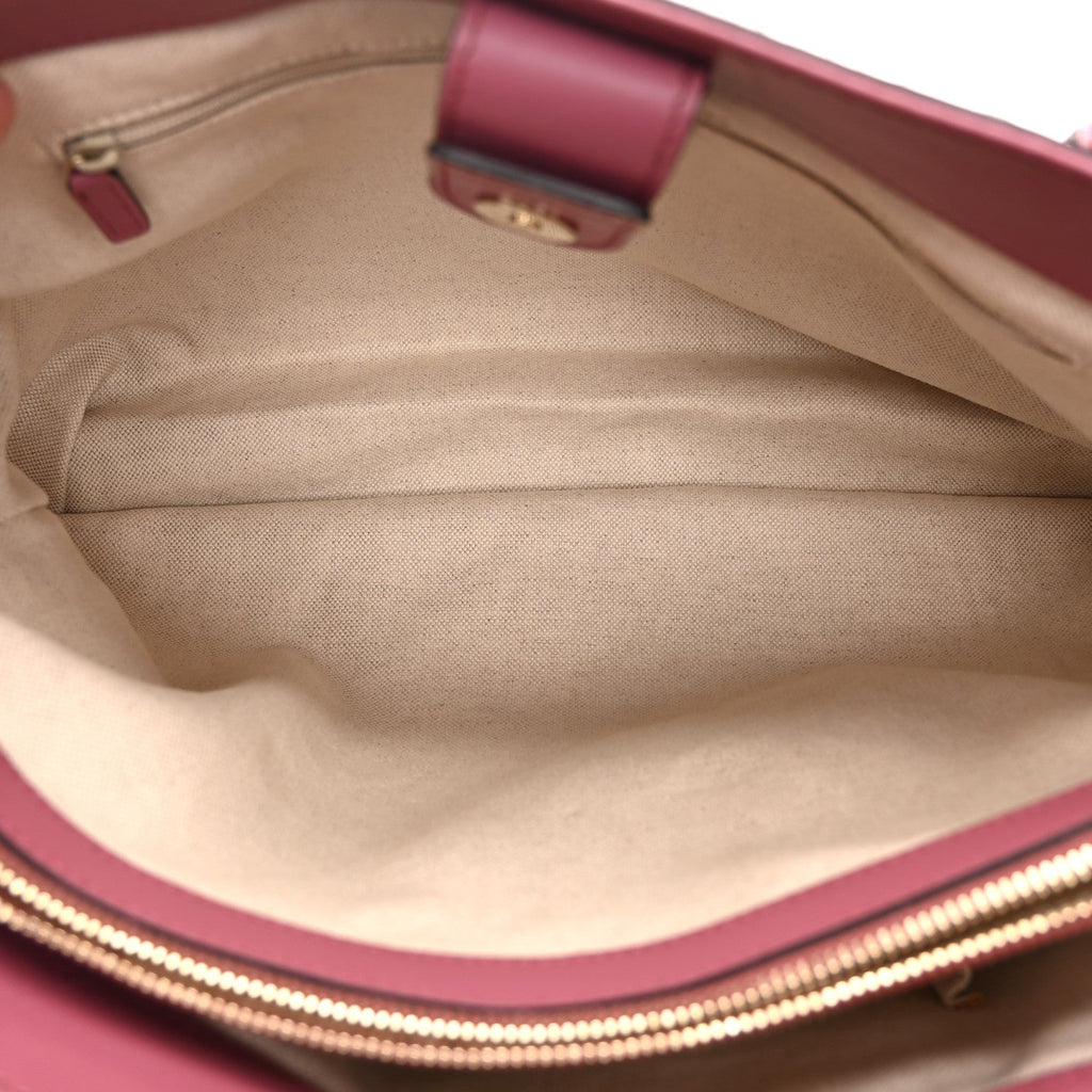 Gucci Monogram Medium Sukey Top Handle Tote Peonia Flower