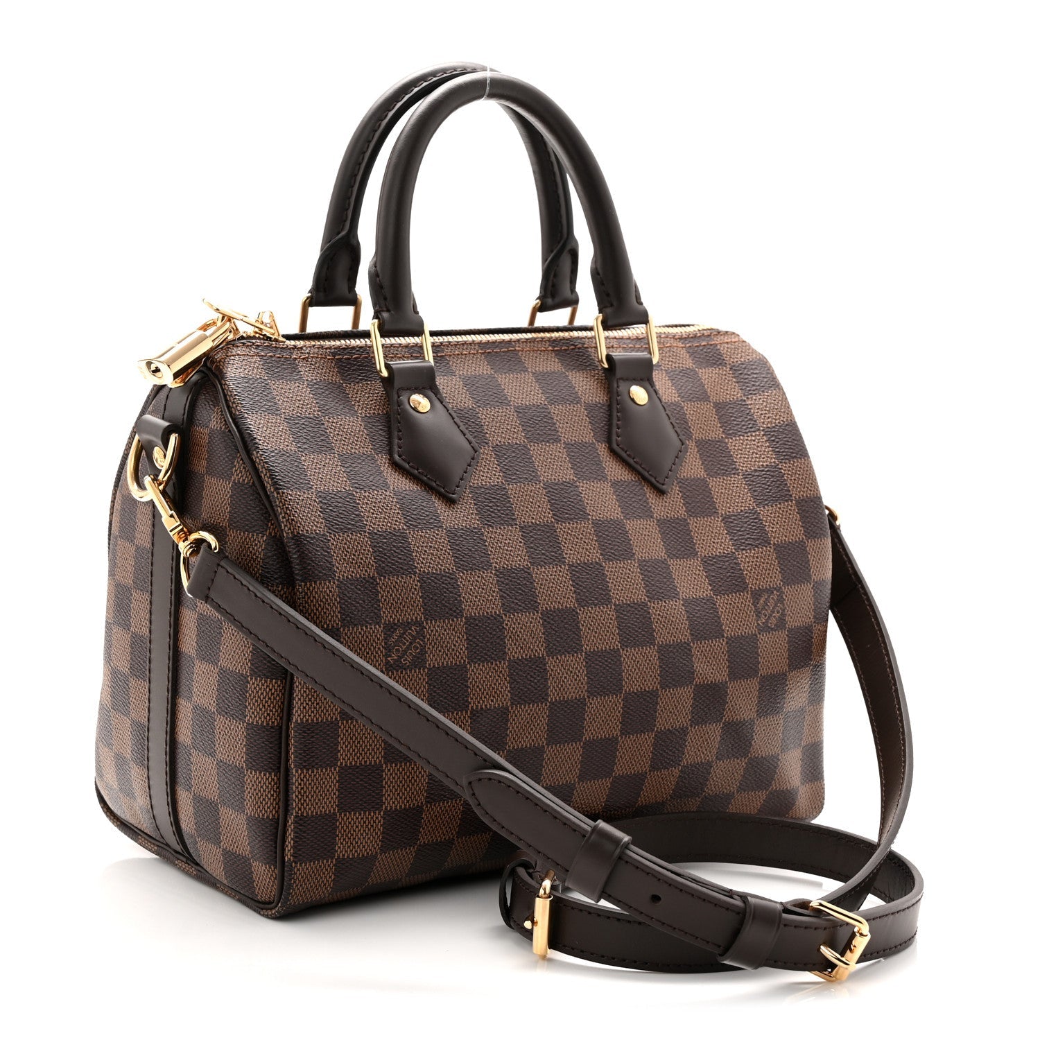 Louis Vuitton Damier Ebene Speedy Bandouliere 25