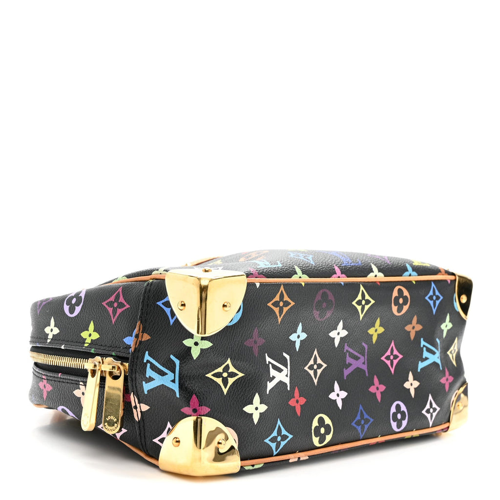 Louis Vuitton Monogram Multicolor Trouville Black
