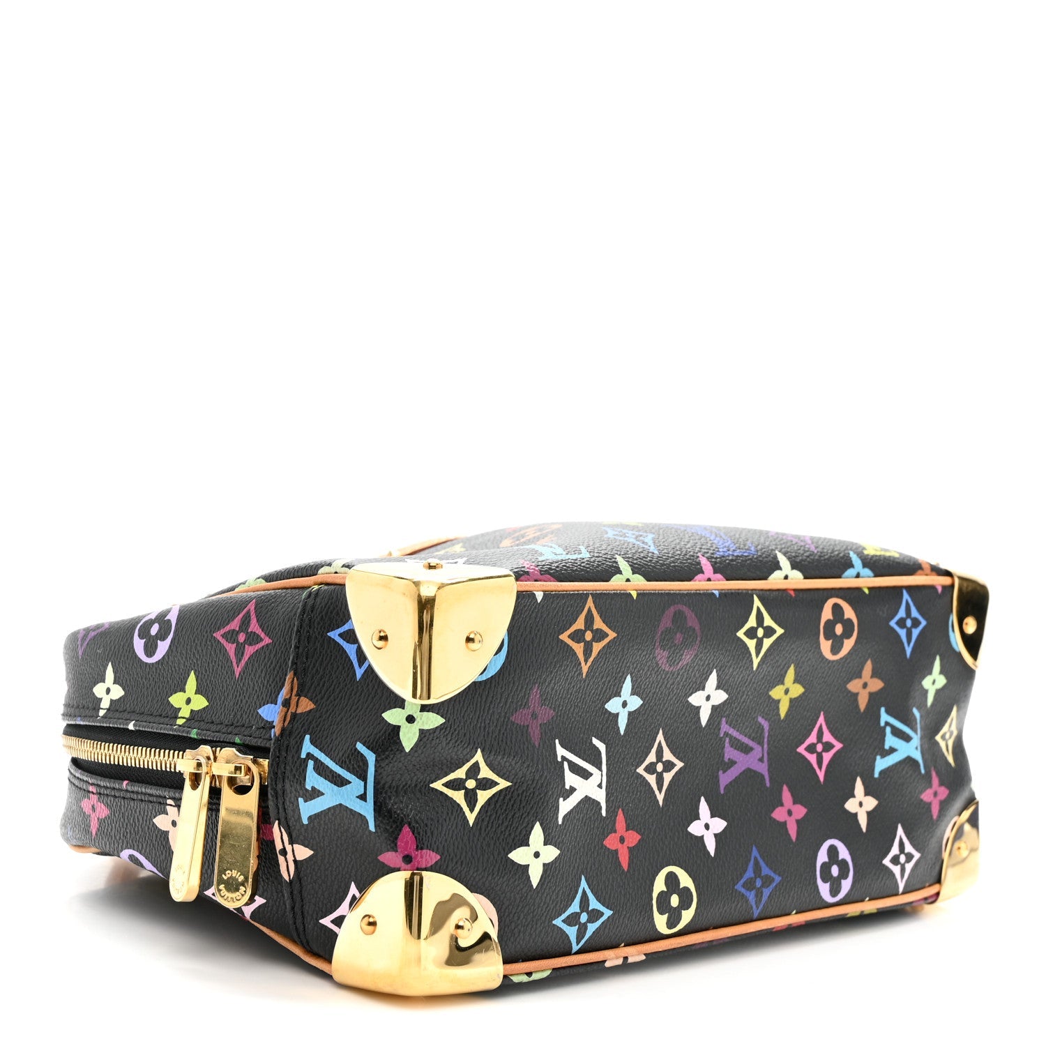 Louis Vuitton Monogram Multicolor Trouville Black