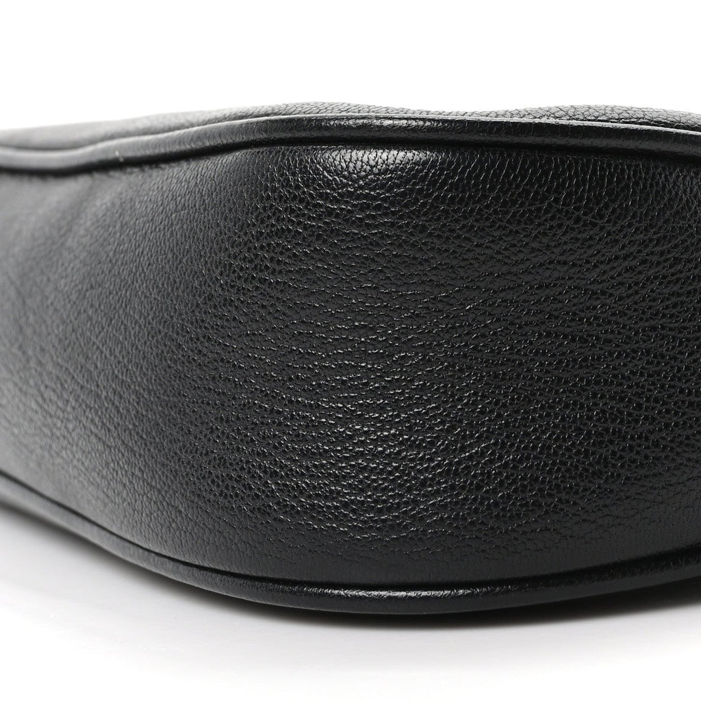 Gucci Goatskin Small Aphrodite Shoulder Bag Black