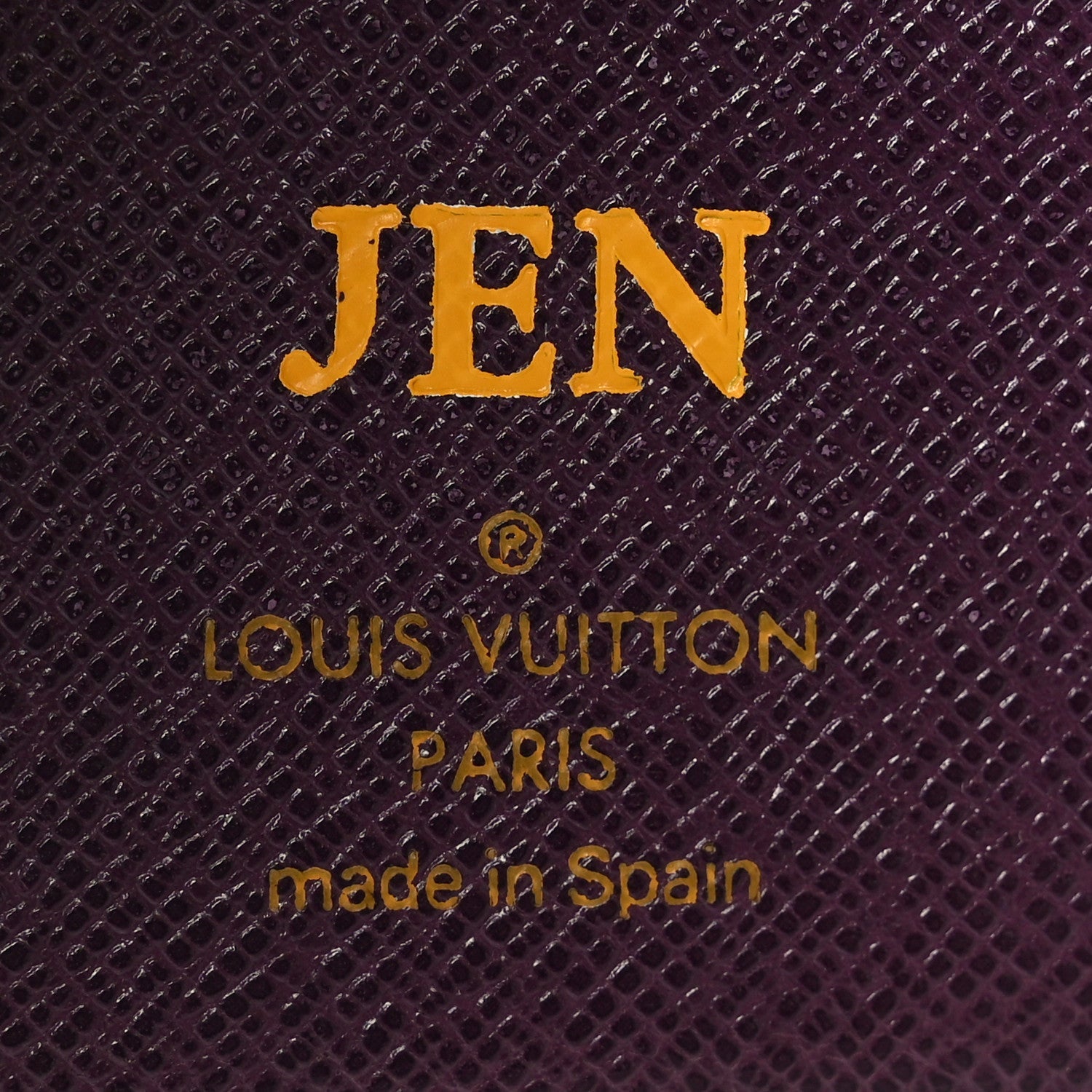 Louis Vuitton Epi Small Ring Agenda Cover Tassil