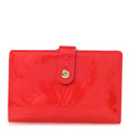 Louis Vuitton Vernis French Purse Wallet Fuchsia