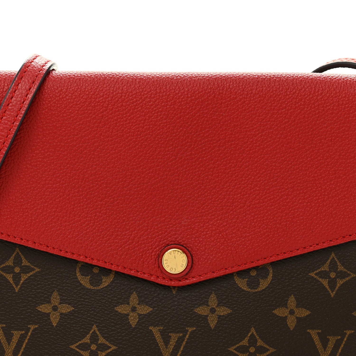 Louis Vuitton Monogram Twice Pochette Cherry
