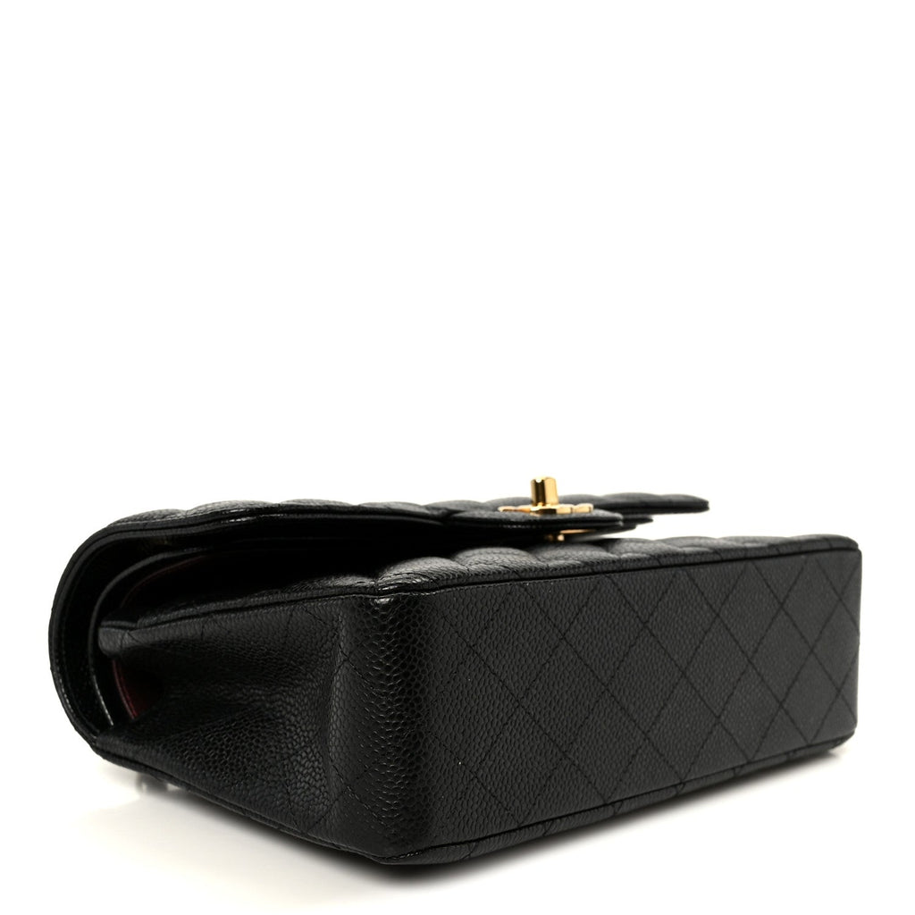 Chanel Caviar Quilted Small Double Flap Black