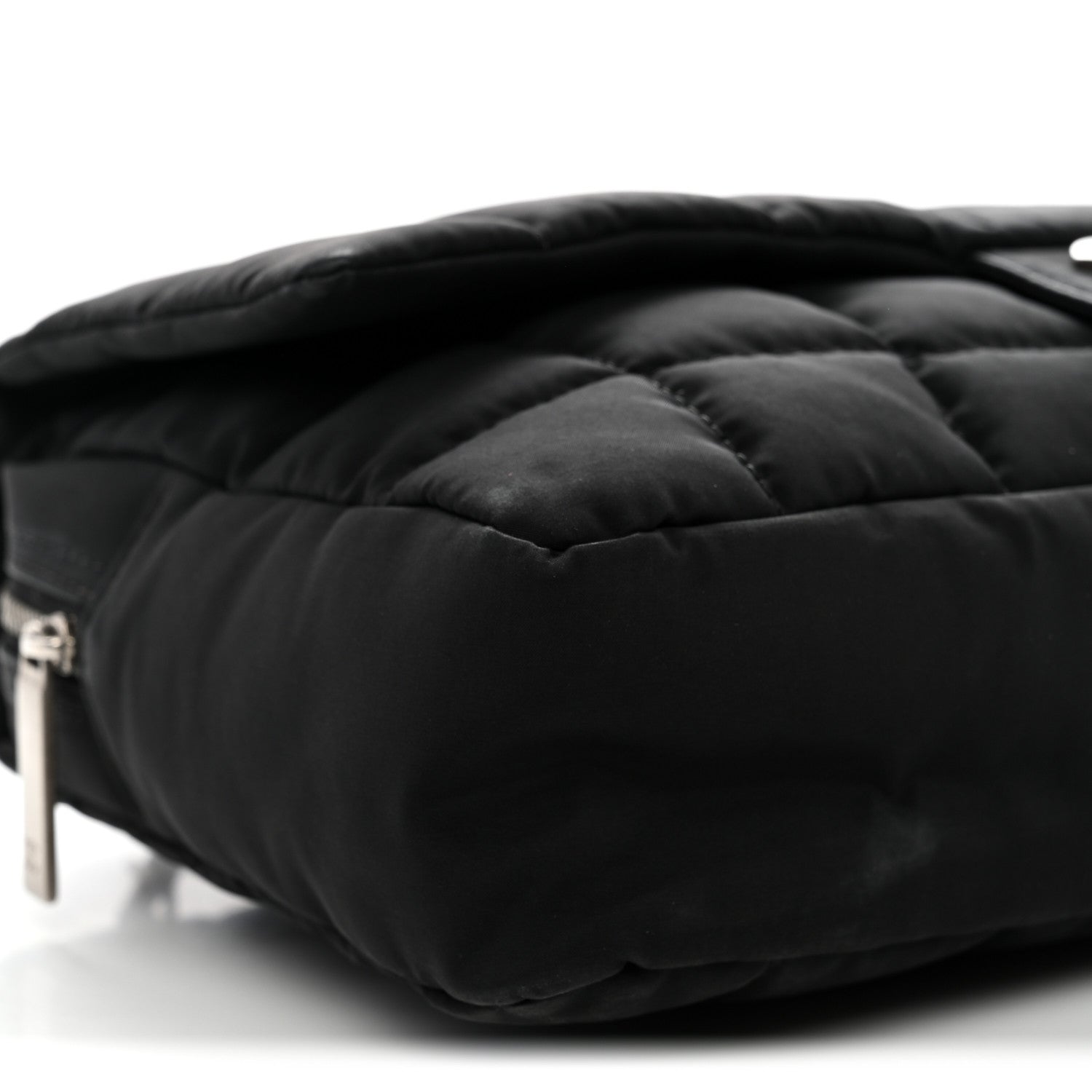 Chanel Nylon Square Quilted Flap Black