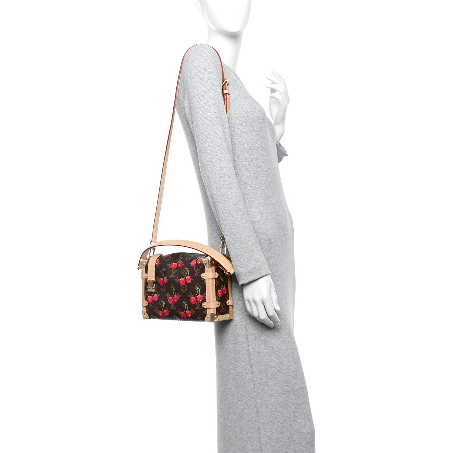 Louis Vuitton LV X TM Monogram Cerises Side Trunk MM