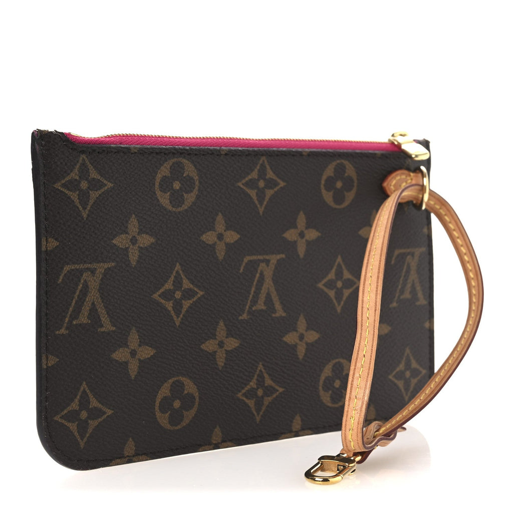 Louis Vuitton Monogram Neverfull PM Pochette Pivoine