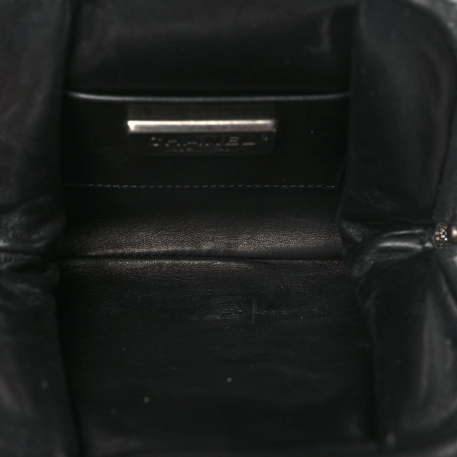 Chanel Stingray Degrade Frame Clutch Silver