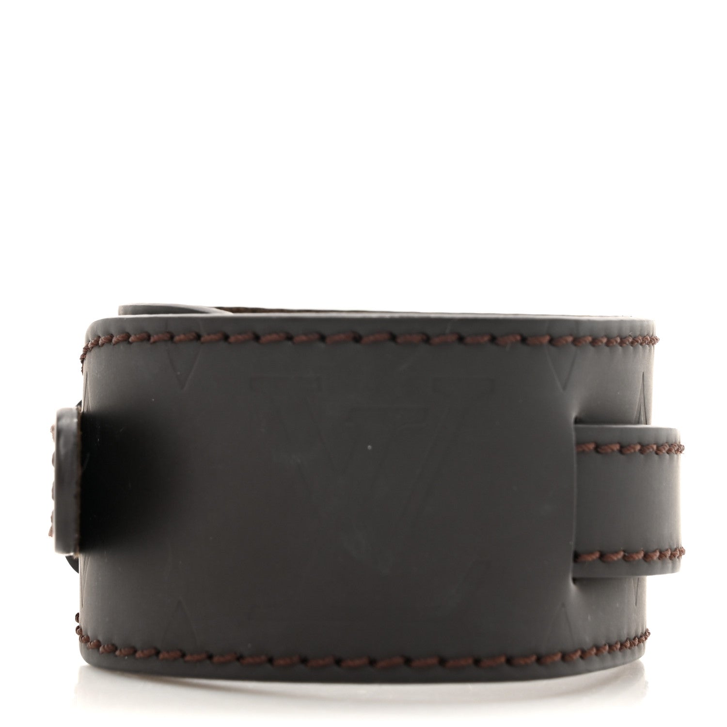 Louis Vuitton Glace Monogram Wrap Bracelet Cafe Brown