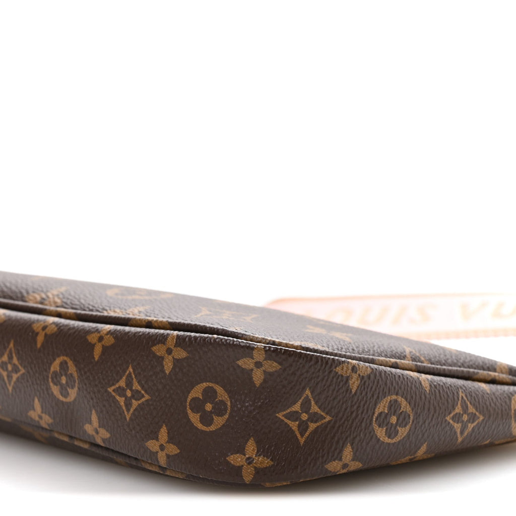 Louis Vuitton Monogram Multi Pochette Accessories Large Pochette Rose Clair