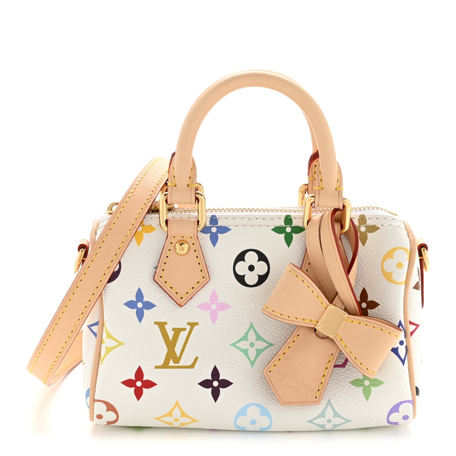 Louis Vuitton LV X TM Monogram Multicolor Nano Speedy White