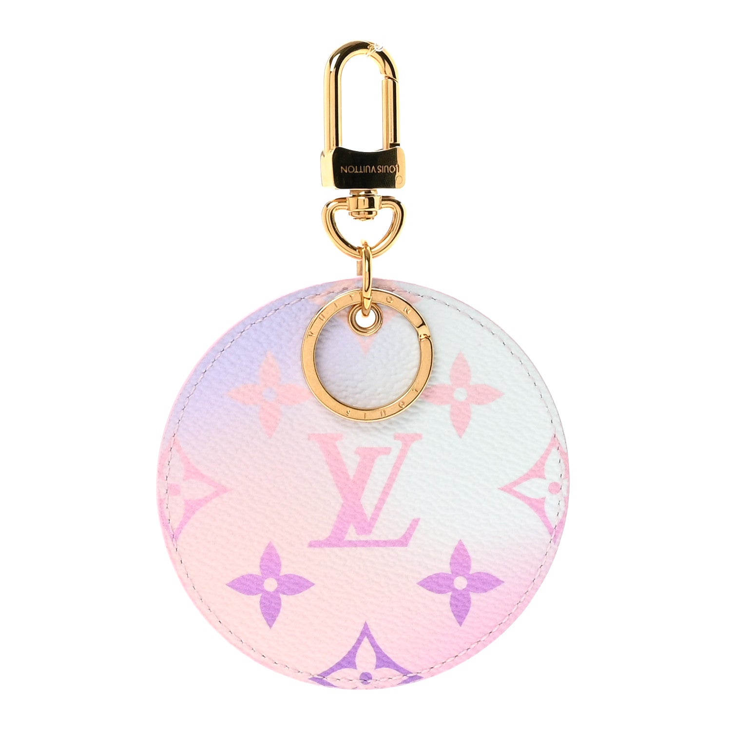 Louis Vuitton Monogram Giant Spring In The City Bag Charm Key Holder Sunrise Pastel