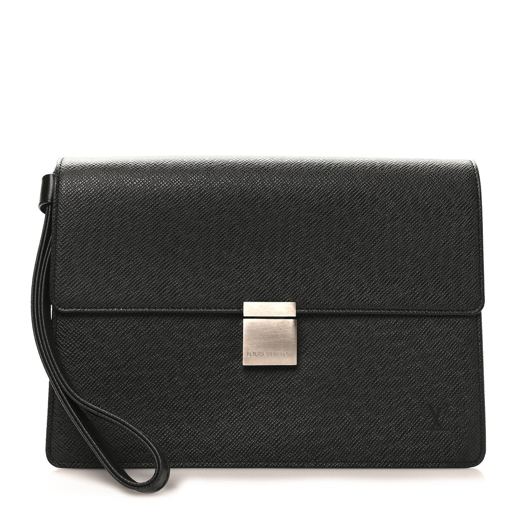 Louis Vuitton Taiga Selenga Pochette Ardoise