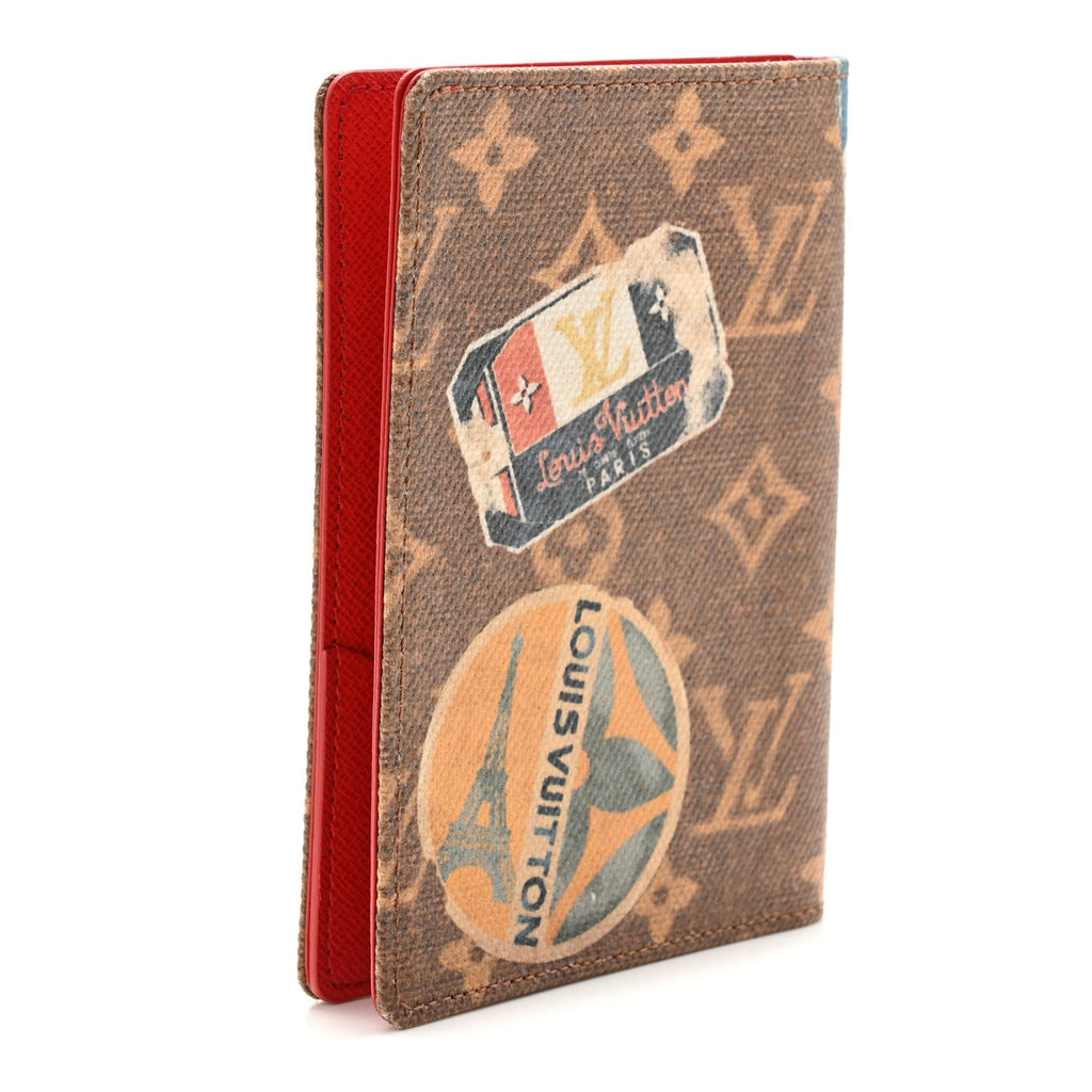 Louis Vuitton Monogram Flight Mode Passport Cover