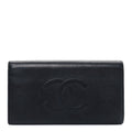 Caviar Timeless CC Yen Wallet Black