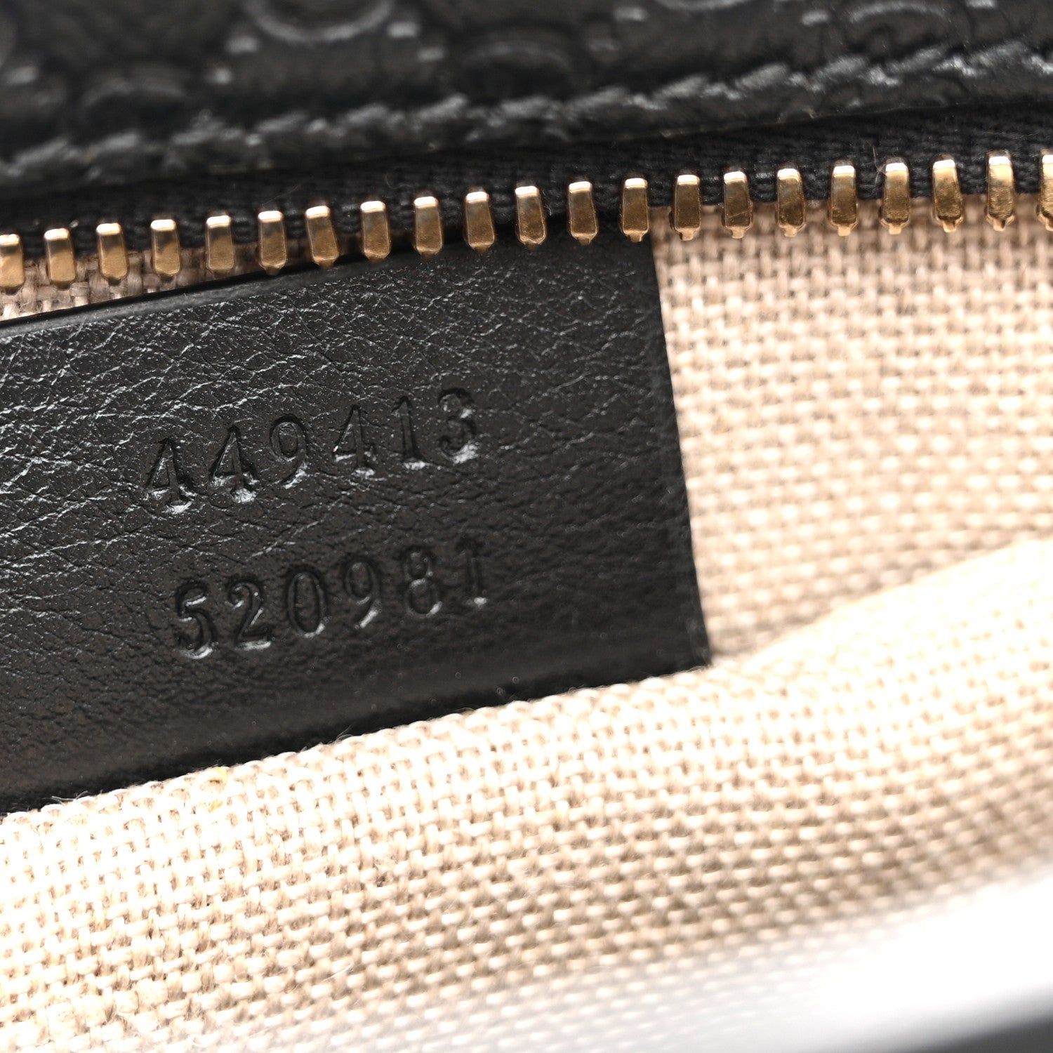 Gucci Microguccissima Mini Bree Messenger Bag Black