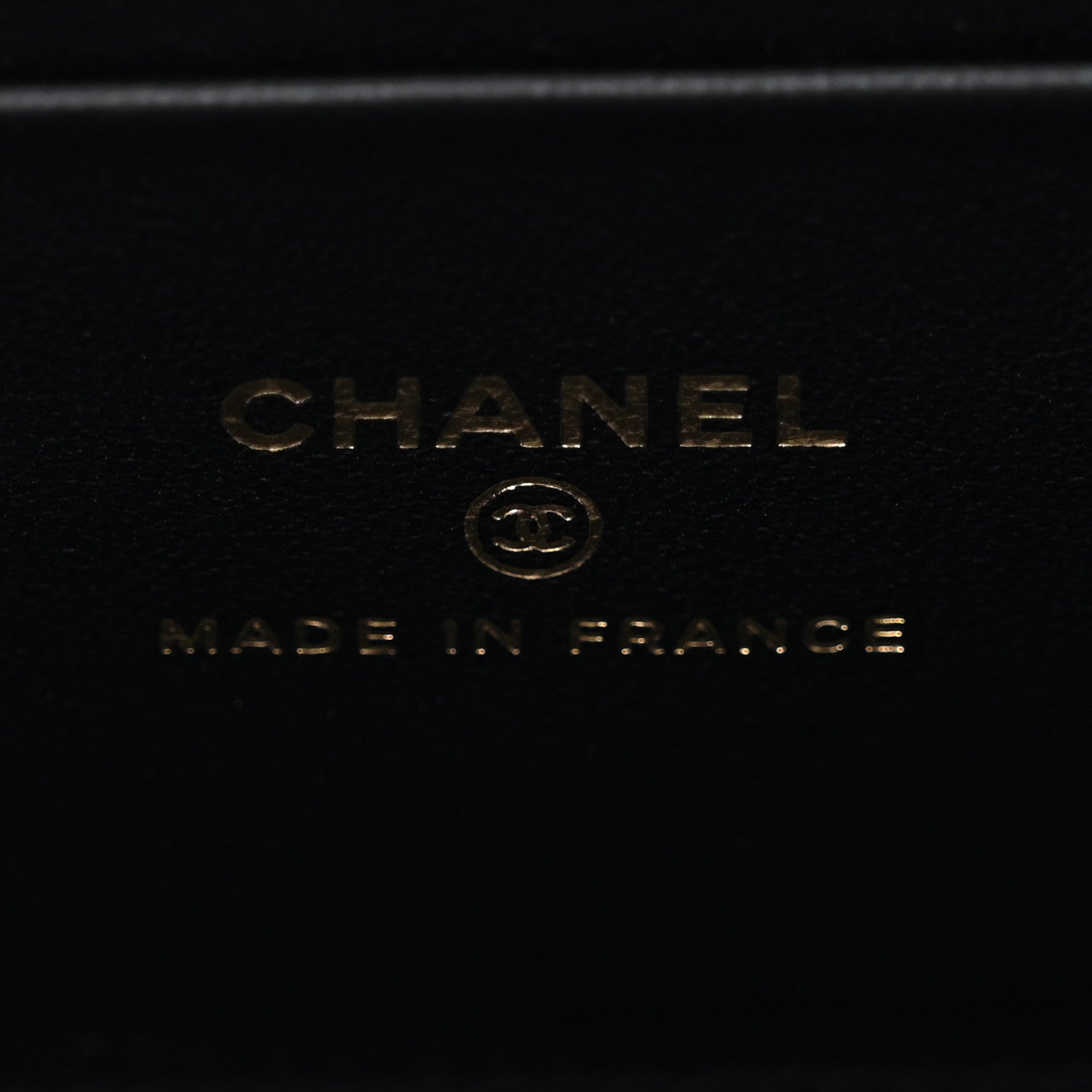 Chanel Lambskin Quilted Small Top Handle Vanity Case With Chain Black