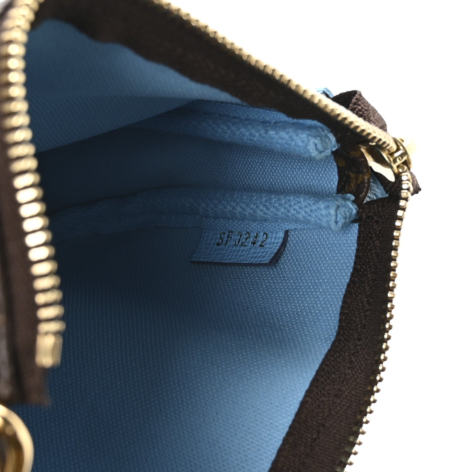 Louis Vuitton Monogram 2022 Christmas Animation Tokyo Mini Pochette Accessories Blue