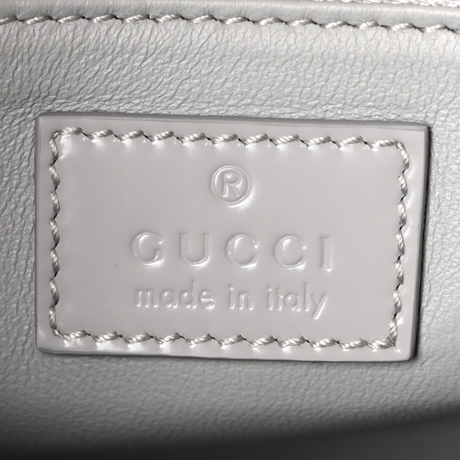 Gucci Calfskin Siena Shoulder Bag Grey