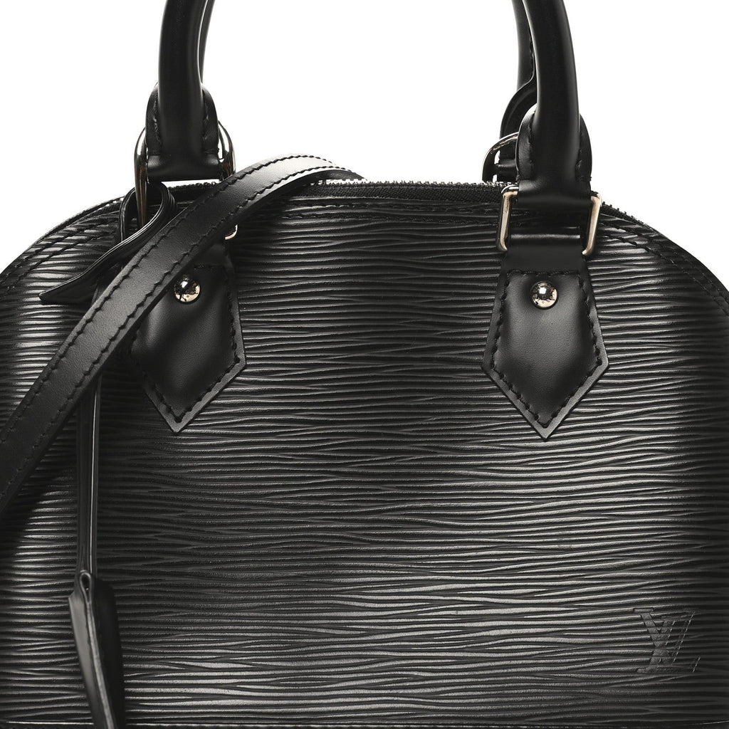 Louis Vuitton Epi Alma BB Black
