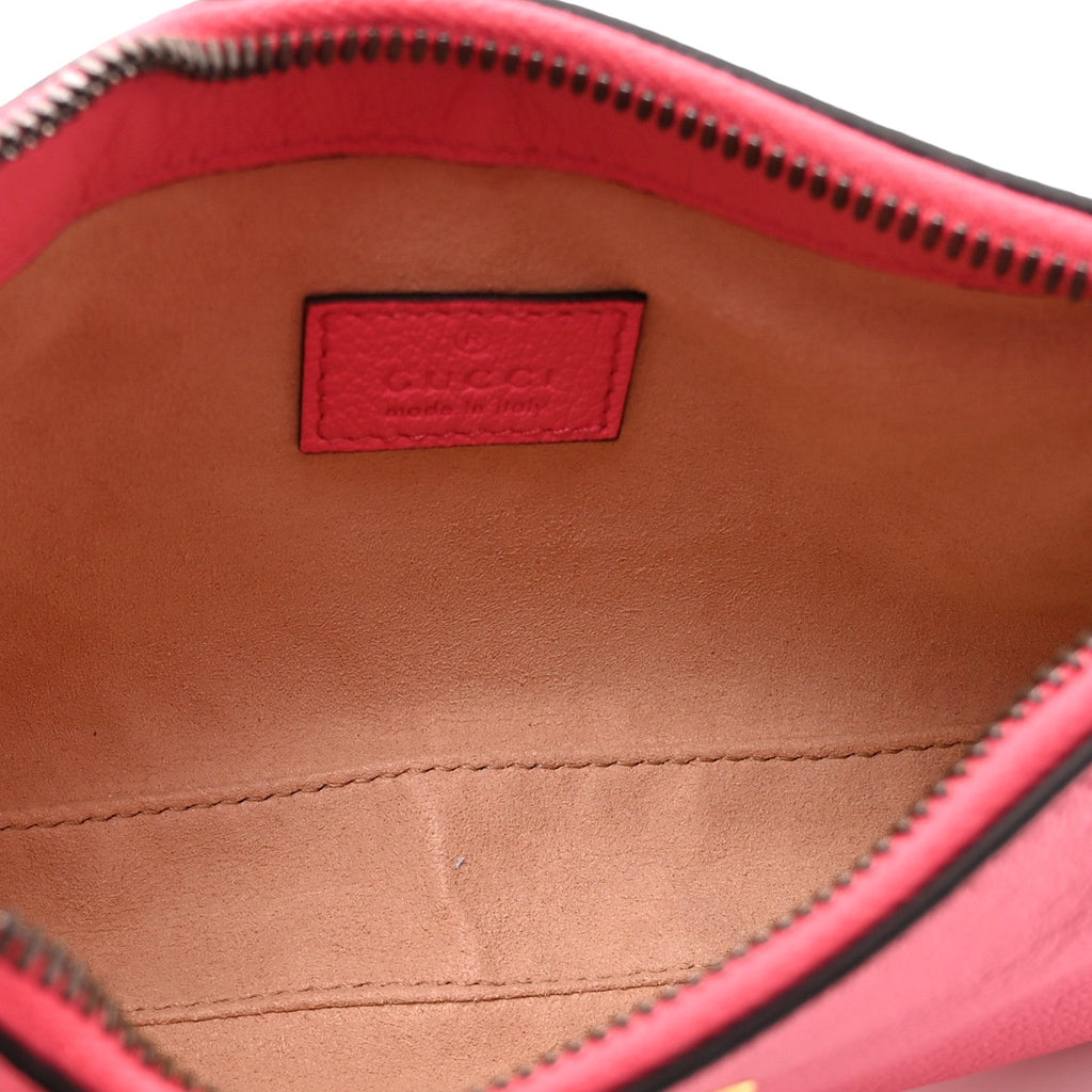 Gucci Goatskin Mini Aphrodite Shoulder Bag Rhodamine Pink