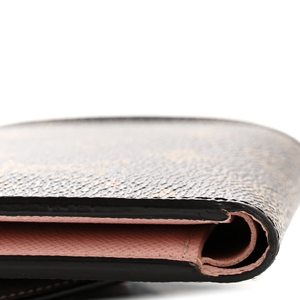 Louis Vuitton Monogram Victorine Wallet Rose Ballerine
