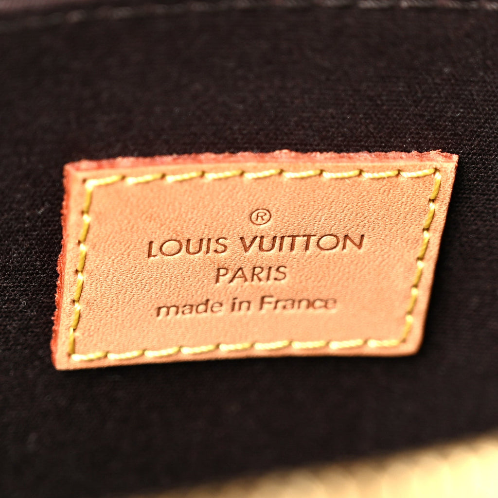 Louis Vuitton Vernis Alma PM Amarante