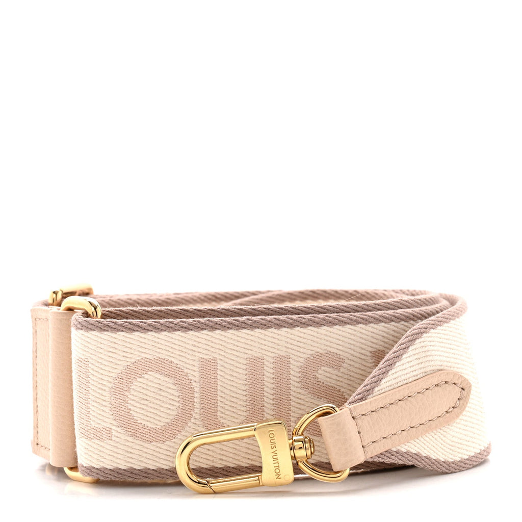 Louis Vuitton Jacquard Diane Shoulder Strap Sand