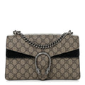 Gucci GG Supreme Monogram Small Dionysus Shoulder Bag Black