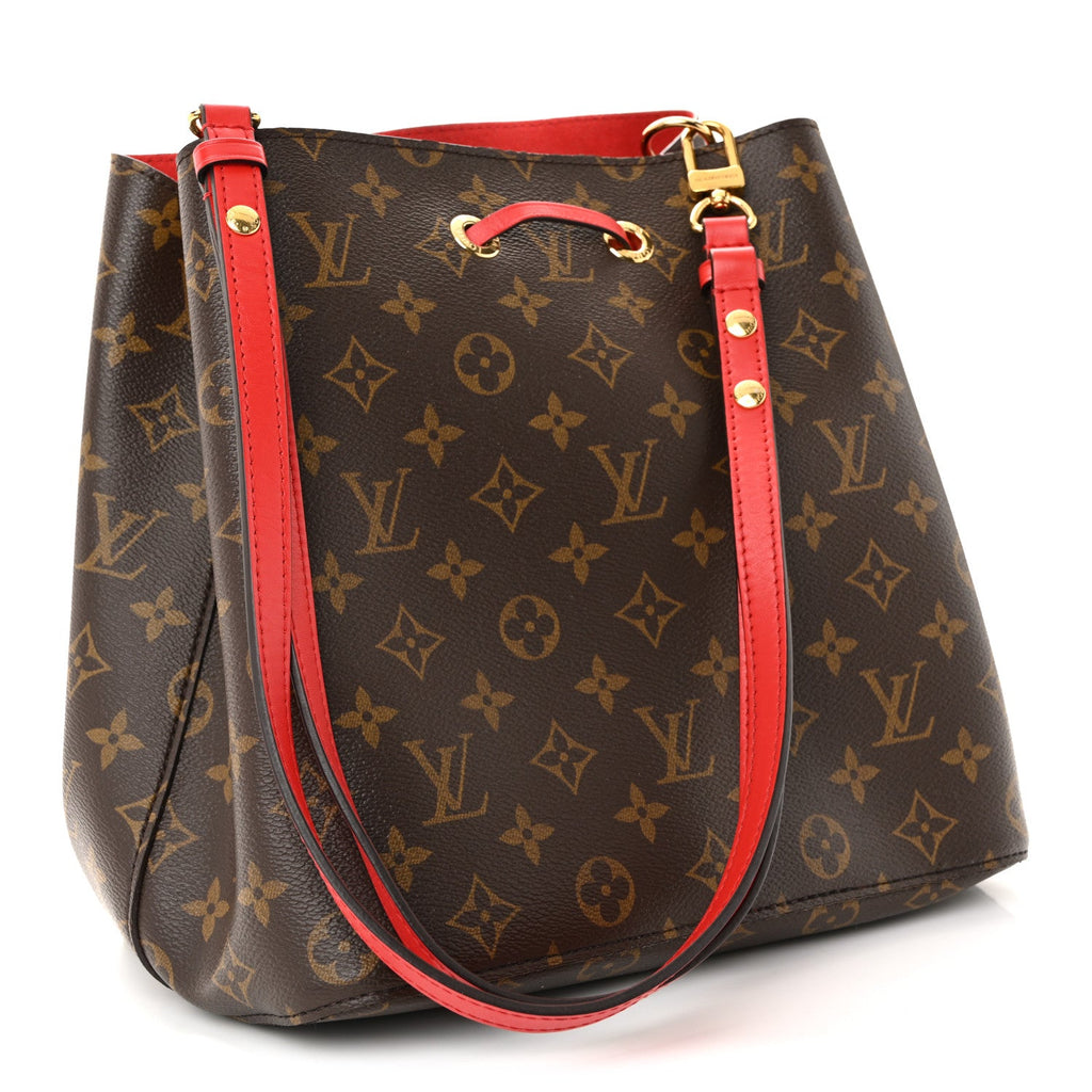 Louis Vuitton Monogram Neonoe MM Coquelicot