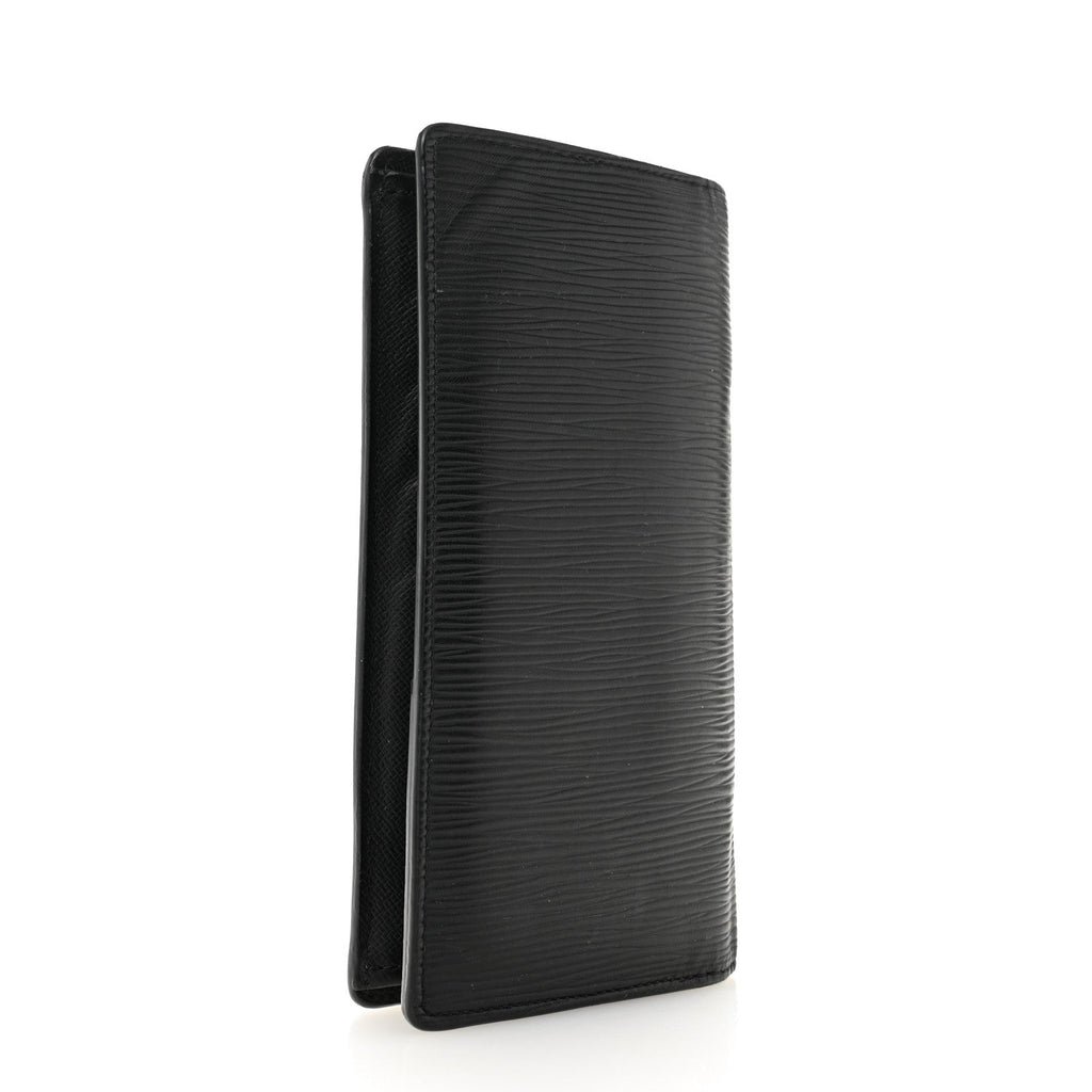 Louis Vuitton Epi Brazza Wallet Black