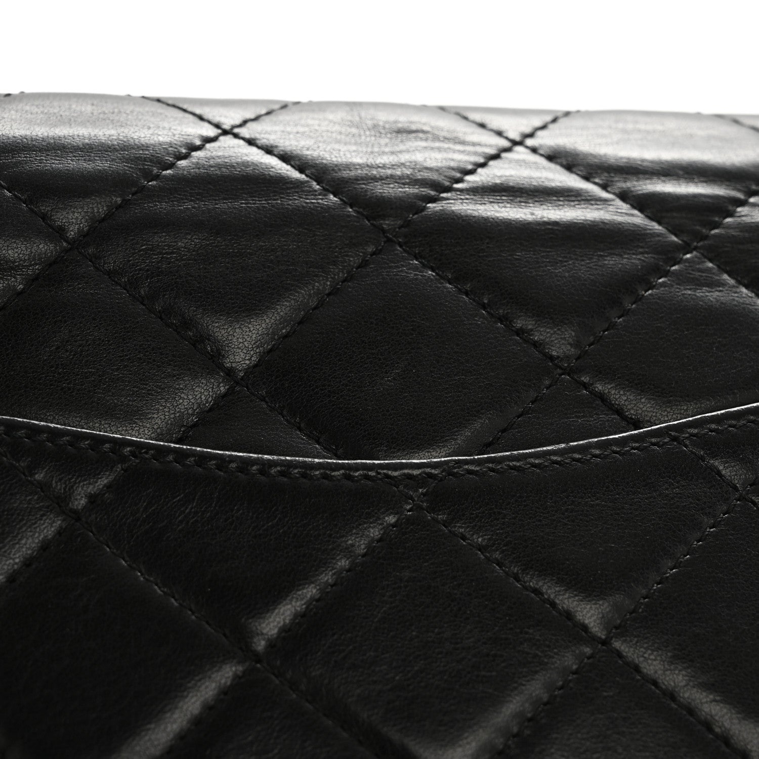 Chanel Lambskin Medium Double Flap Black