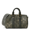 Louis Vuitton Monogram Surplus Keepall Bandouliere 25 Khaki