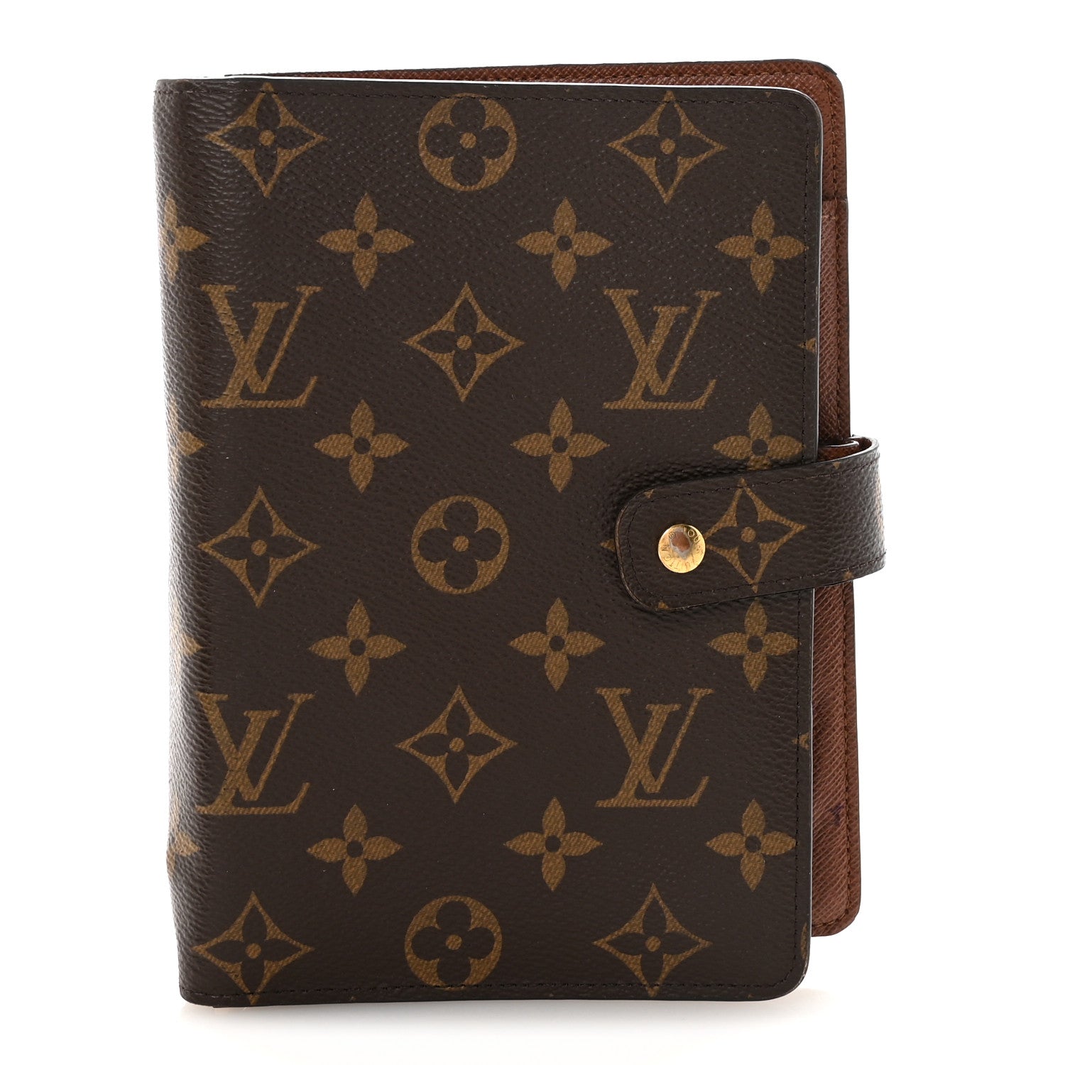 Louis Vuitton Monogram Medium Ring Agenda Cover