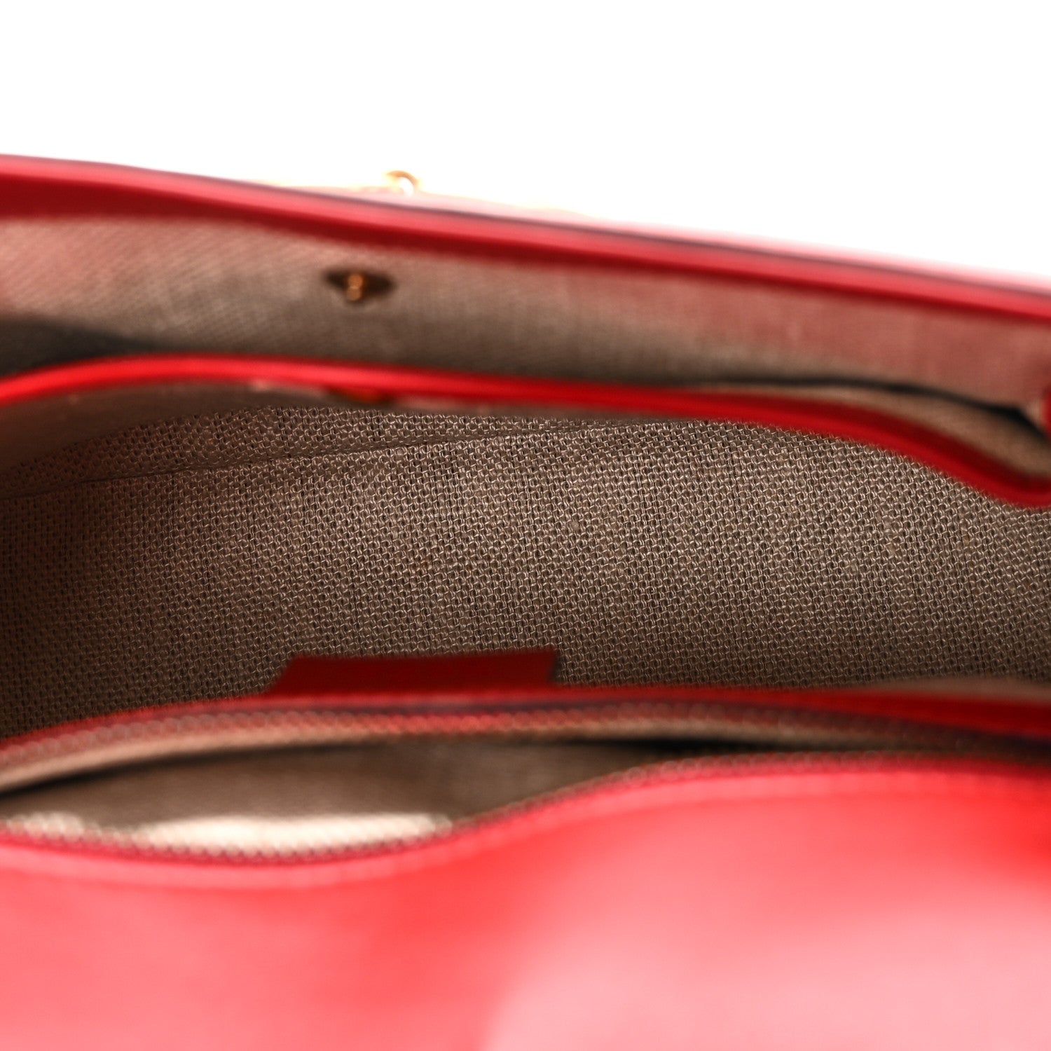 Gucci Monogram Ruinart Calfskin Medium Lady Web Shoulder Bag Beige Ebony Hibiscus Red