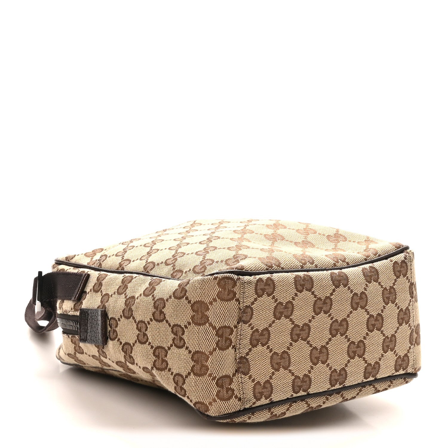 Gucci Monogram Messenger Bag Brown
